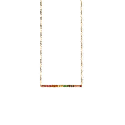 RainbowLongBarNecklace 1